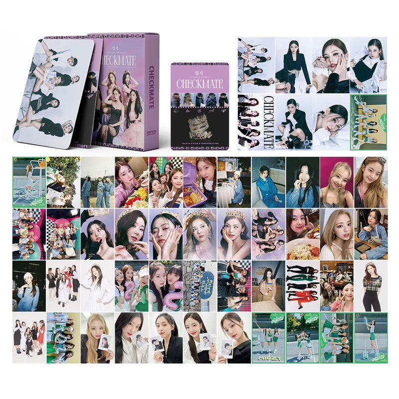 KIT C/ 55 PHOTOCARDS ITZY CHECKMATE