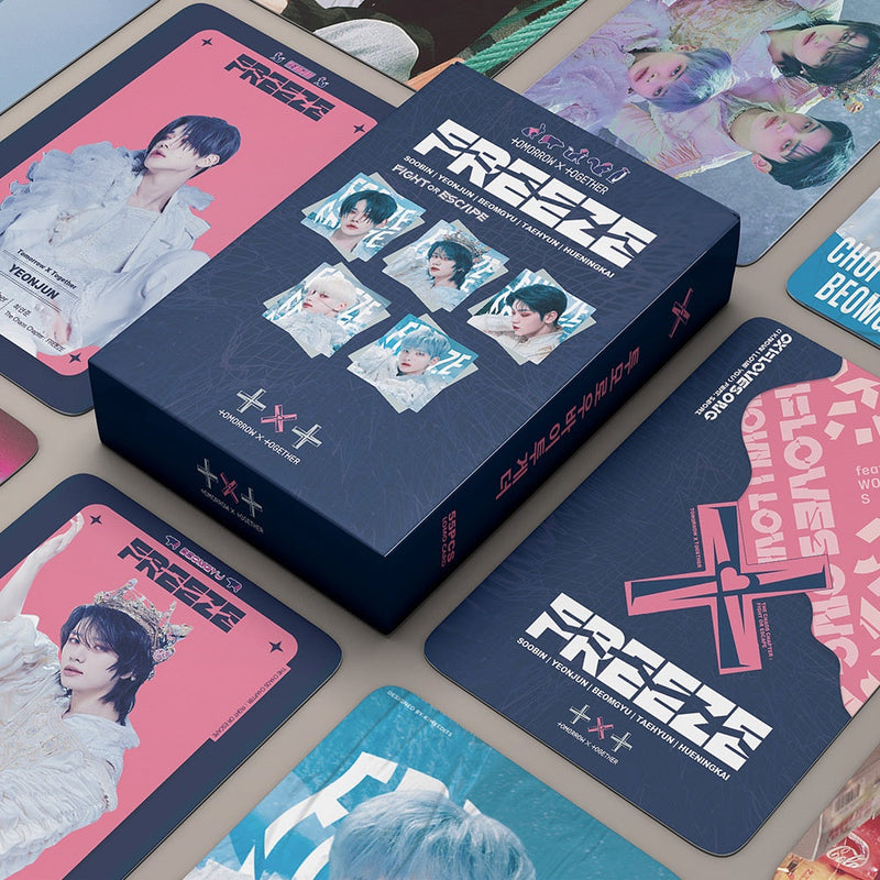 KIT WITH 55 PHOTOCARDS TXT FREEZE