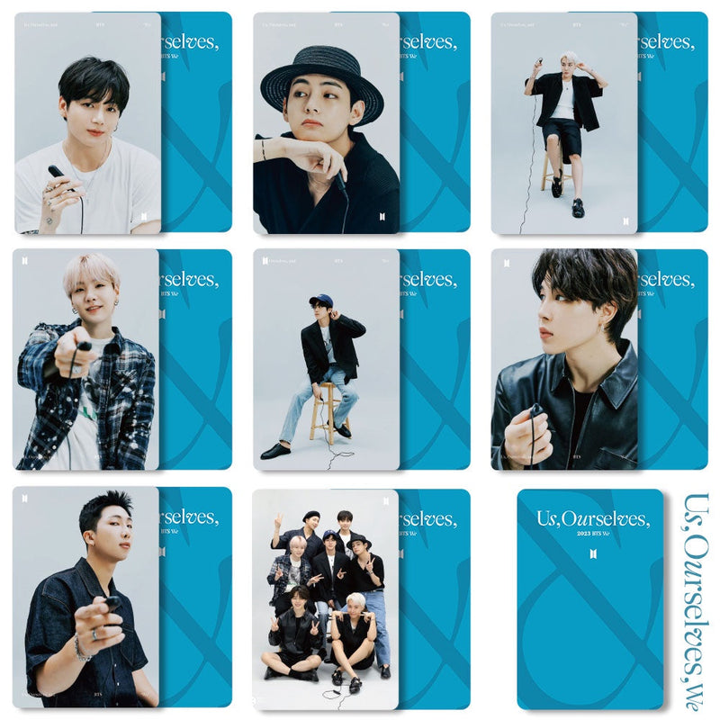 KIT C/ 55 PHOTOCARDS BTS "Us, Ourselves & We"