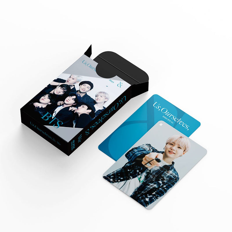 KIT C/ 55 PHOTOCARDS BTS "Us, Ourselves & We"